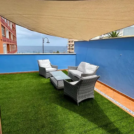 Lejlighed A Pie De Playa Con Amplia Terraza