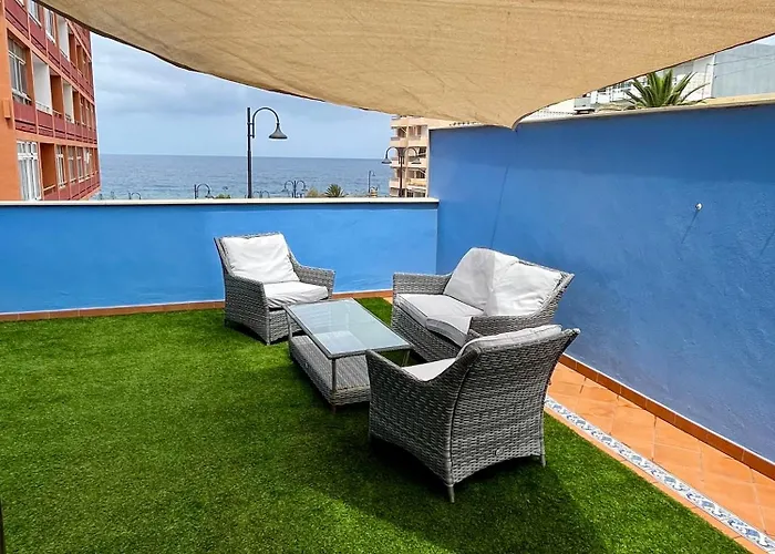 Lejlighed A Pie De Playa Con Amplia Terraza