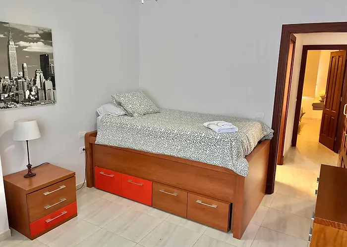 Apartamento A Pie De Playa Con Amplia Terraza